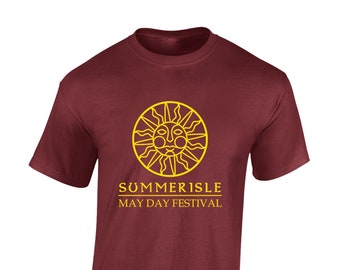 Summerisle may day festival mens t shirt unisex funny retro horror wicker film move classic fashion design top cool present gift idea