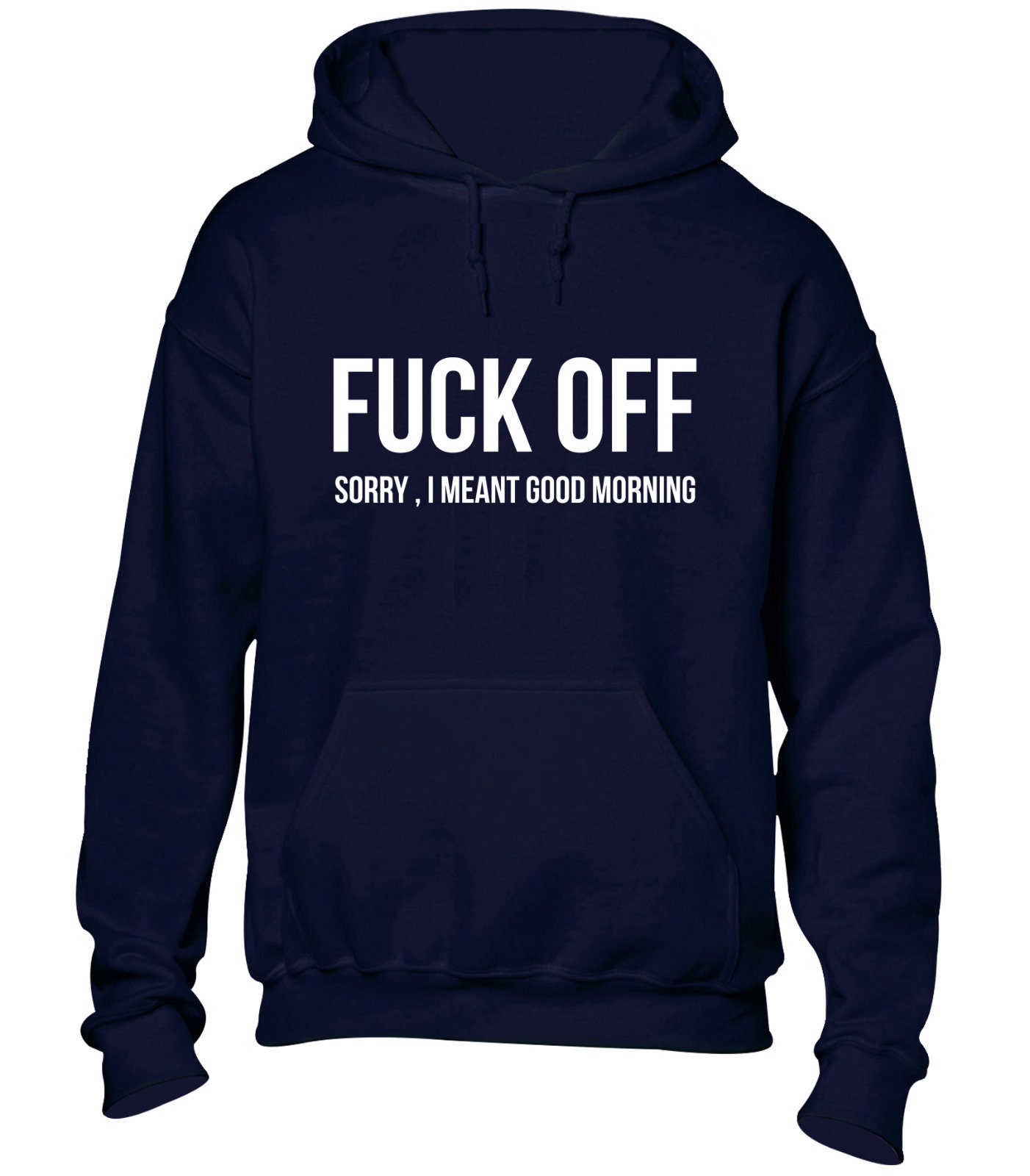 Good morning hoodie online