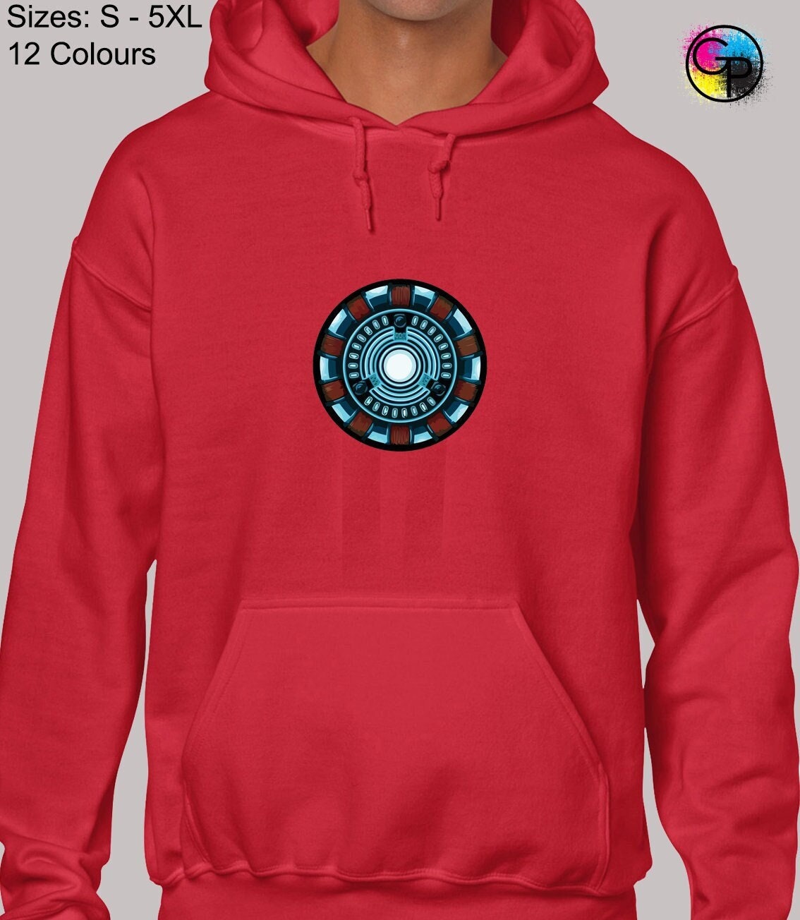 Iron man arc shop reactor hoodie