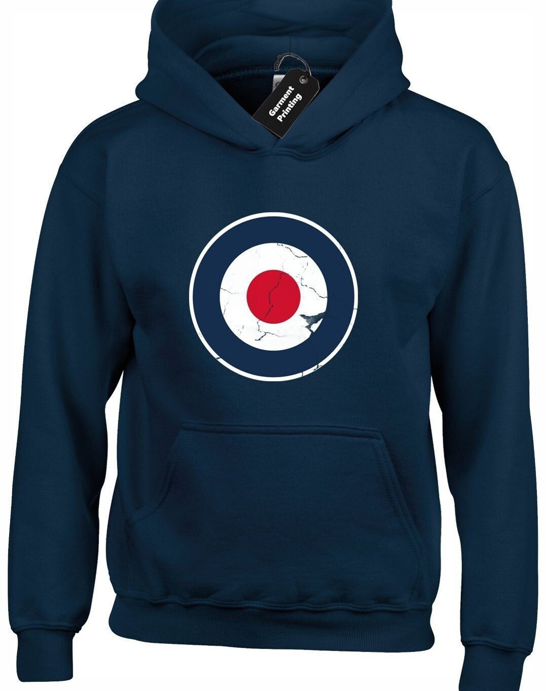 Raf Distressed Logo Hoodie Hoody Unisex Cool Fashion Army Design Meme ...