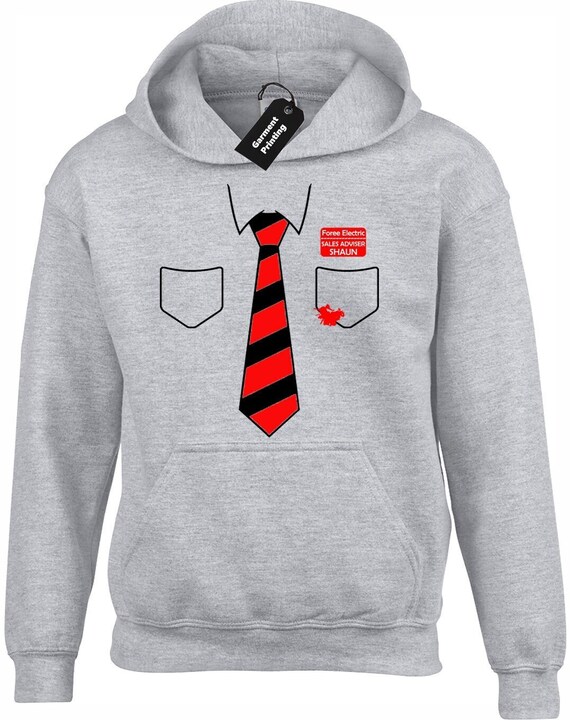 Shaun of the Dead Shirt and Tie Hoody Hoodie Unisex Funny Horror Comedy Winchester Zombie Ink Geek Movie Film Etsy UK