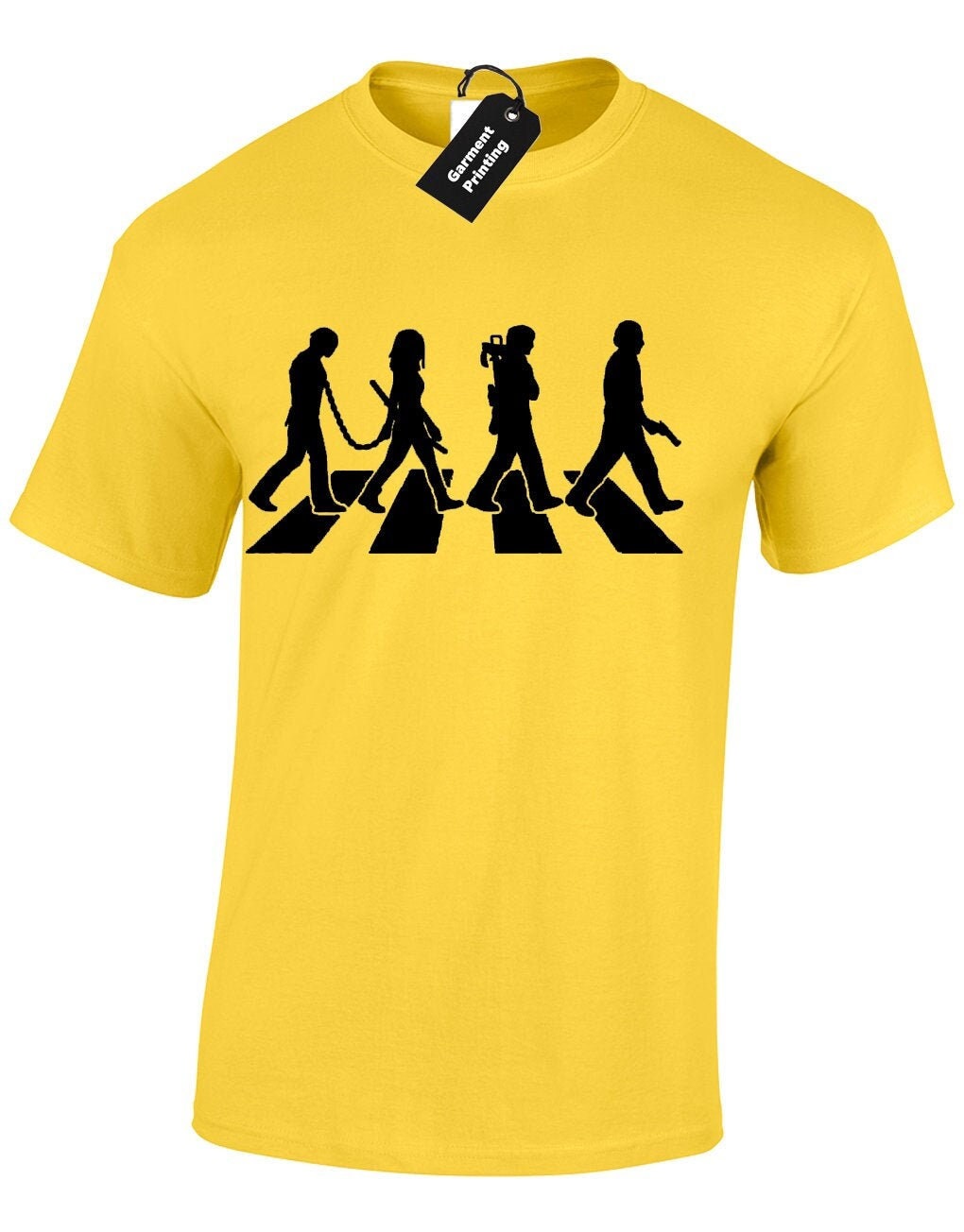 Walking Dead Abbey Road Mens T Shirt Unisex Rick Daryl Michonne