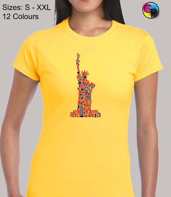 Lady liberty 10 shirt hot sale