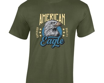 American eagle superior mens t shirt unisex funny novelty slogan cool  fashion design top usa america national symbol present gift idea