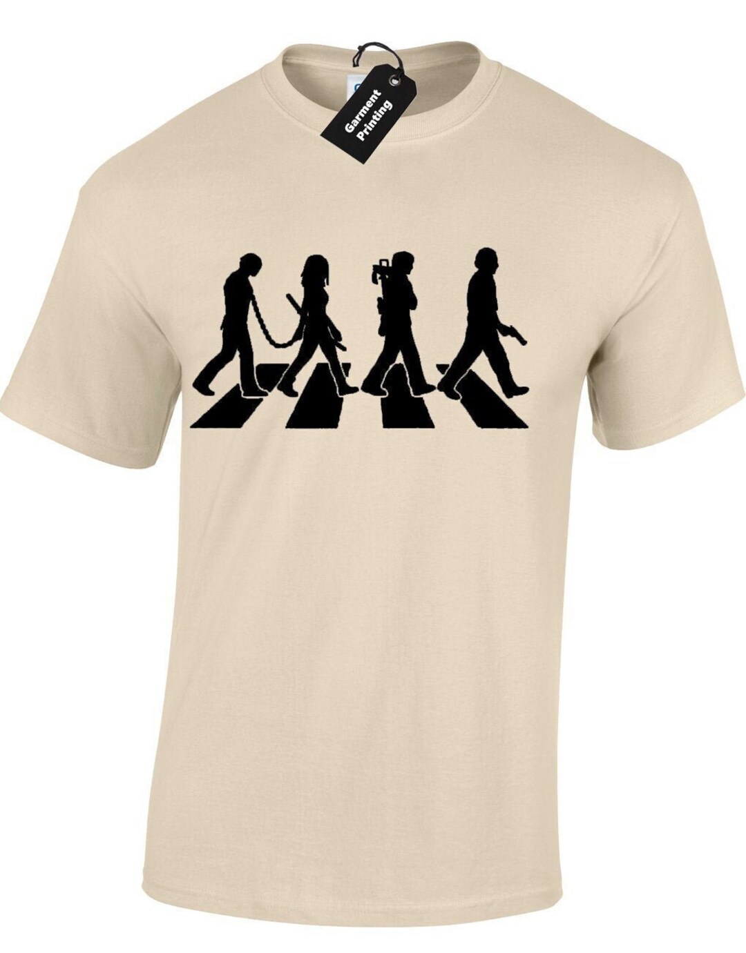 Walking Dead Abbey Road Mens T Shirt Unisex Rick Daryl Michonne