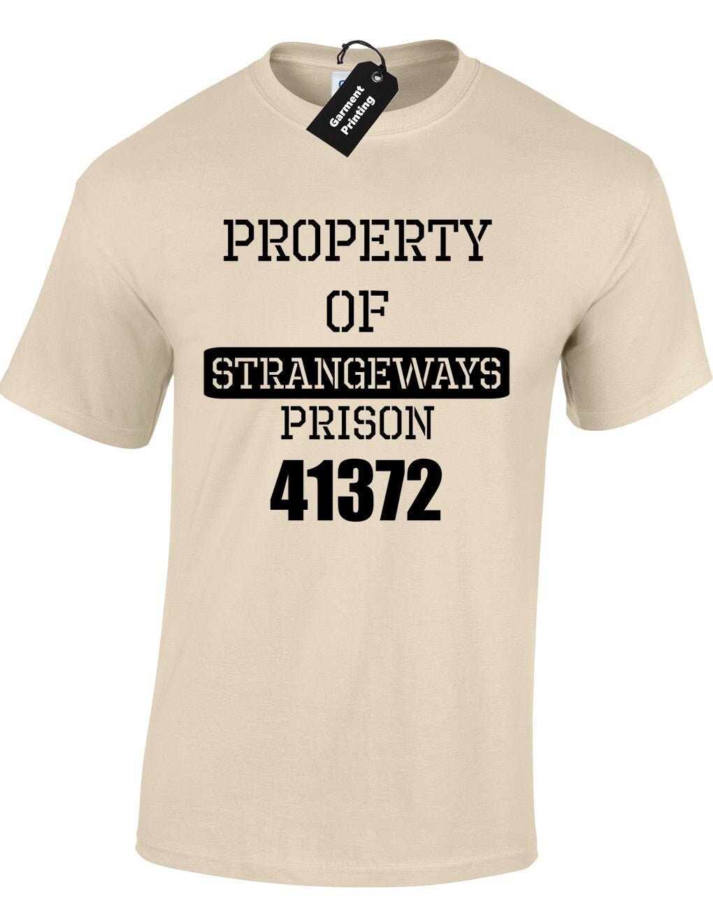 Property of Strangeways Mens T Shirt Unisex Prison Hmp Jail