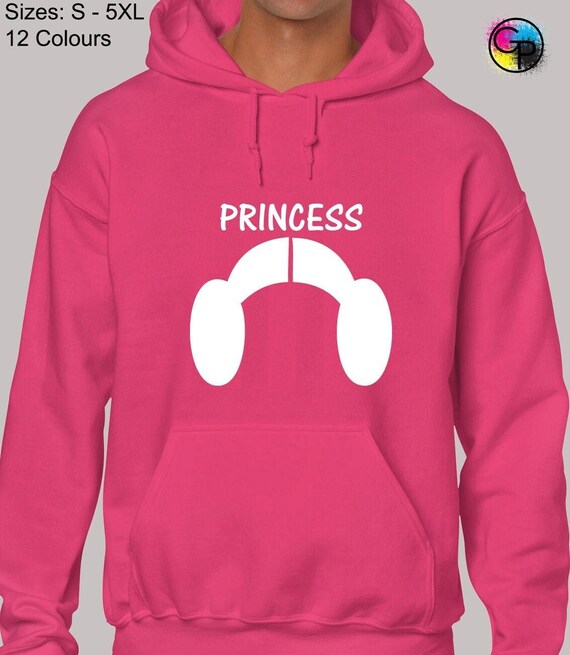 Princess Leia Hoodie Hoody Unisex Funny Star Skywalker Han Jabba the Hutt Darth Wars Stormtrooper Film Inspired Retro Classic Present Gift Etsy UK