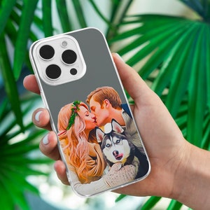 Customizable phone case: Immortalize your memories with a family photo!