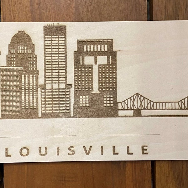 Louisville Skyline Etsy