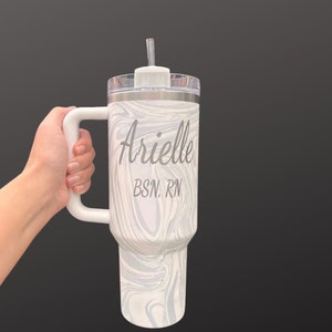 Stanley Iceflow Flip Straw Bottle Personalized Engraved Flip Ice Flow  Tumbler 30 Oz 20 Oz Stanley Brand Travel Cup Engraved NOT Stickers -   in 2023