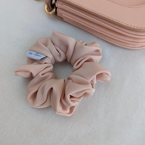 Handmade Elegant Satin Dreams Scrunchie - Luxurious Hair Accessory / Scrunchy