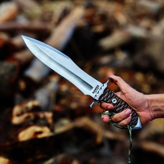 Rambo ナイフ ボックス入り MADE　IN　JAPAN ナイフショップ グローイング！□ミニ ランボー2 公式レプリカ