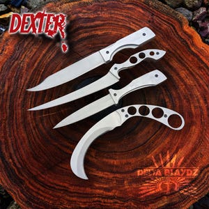 Dexter Morgan Knife Set: Stainless Steel Movie Replica Knives