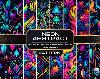 Neon Patterns, Bright Color Schemes, Abstract Designs, Vibrant Decor, Trendy Backgrounds, Colorful Graphics, Bold Prints, Modern Aesthetics