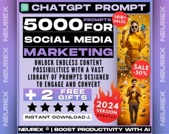 ChatGPT Prompts for Social Media Marketing Prompts Brand Engagement Strategies Content Creation Ideas Viral Campaign Tips Audience Analysis