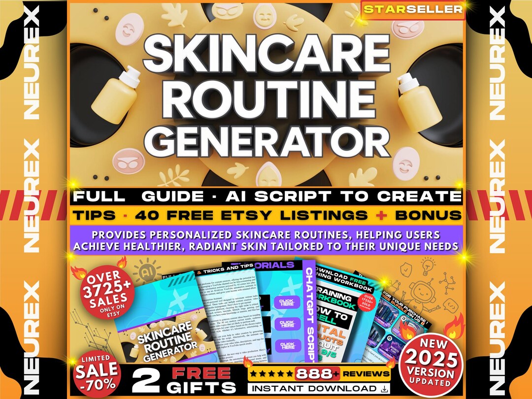 Chatgpt Skincare Routine Generator Prompt Routine for All Skin Types
