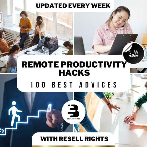 Remote Productivity Hacks Home Office Setup Time Management Tools Virtual Collaboration Techniques Work-Life Balance Strategies Distraction