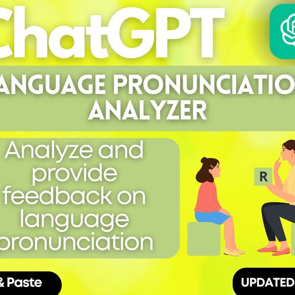 ChatGPT Language Pronunciation Analyzer • Linguistic Corrector • Accent Refinement • Speech Improvement Kit • Learn Correct Pronunciation