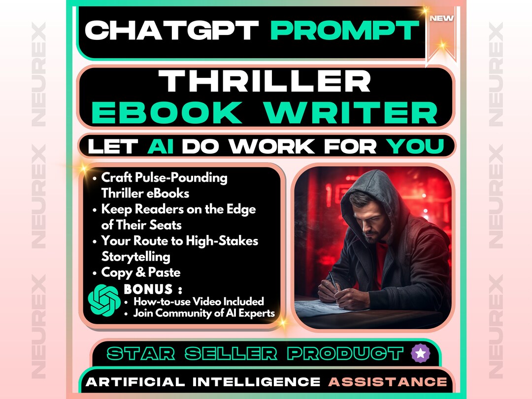 How to Generate Thriller Story Ideas Thriller Book Generator Etsy