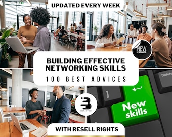 100 Best Advices for Building Effective Networking Skills - Forge Connections, Elevate Your Career, and Excel in Social Dynamics
