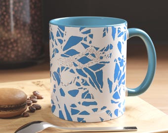 抽象模様 食器セット 陶器製 陶器製の抽象模様カップ 陶器製の抽象