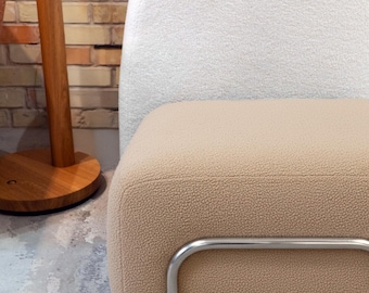Office lounge furniture, handmade reading chair, floor sitting couch, minimalist gaming chair