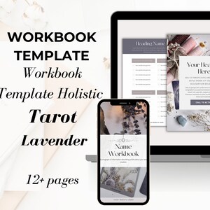 Apostila do curso | e-book | Tarô | modelo de lead magnet canva para treinadores de negócios ou de vida e criadores de cursos | E-book totalmente editável