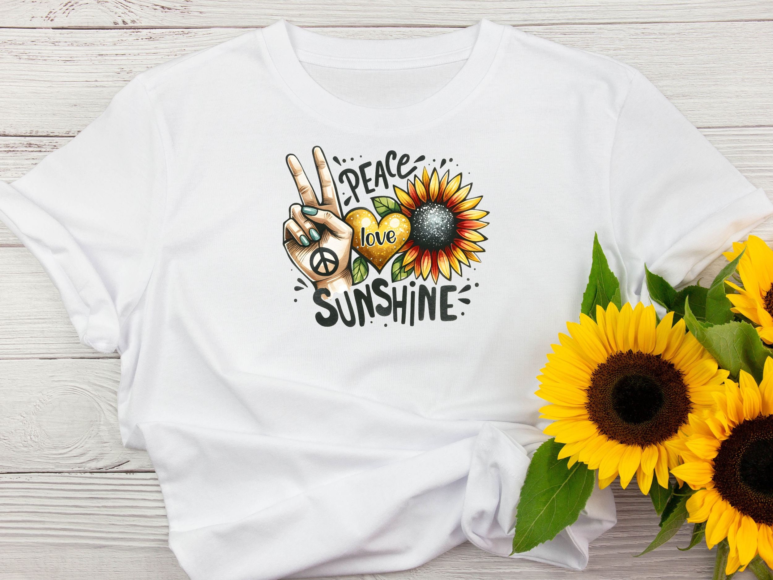 Sunflower PNG Bundle, Sunflower Quotes Png, Sunflower Design Png ...