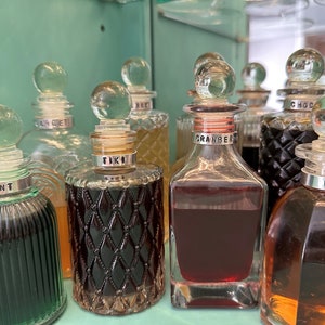 Bitters, Dasher, and Apothecary Bottle Labels