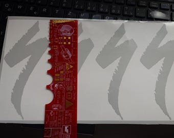 Specialized S Logo self-adhesive reflective white 136 mm 5 1/3 inches