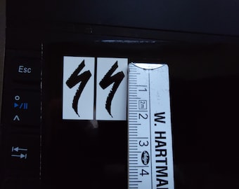 Logotipo autoadhesivo Specialized S Logo pequeño de 2,5 cm o 1 pulgada