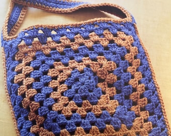Crochet pattern- Granny Square Bag