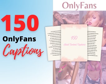 150 didascalie dei contenuti OnlyFans, Guida alle idee per i titoli Only Fans, Pianificatore di guide per l'industria degli adulti, Fansly, Twitch, CamGirl, Ispirazione per Snapchat