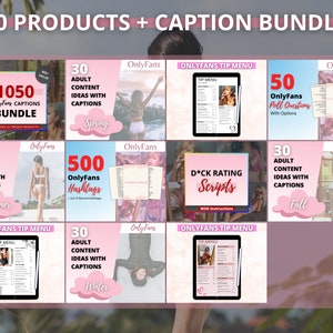 Onlyfans Starter Bundle, 20 Only Fans Content Products, Adult Industry