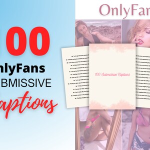100 Onlyfans Submissive Captions, Only Fans Content Title Idea Guide