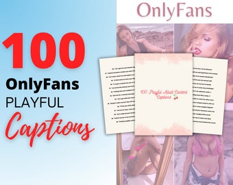 100 didascalie giocose di OnlyFans, guida alle idee per i titoli dei contenuti flirty di Only Fans, pianificatore di idee per il settore degli adulti, Fansly, Twitch, CamGirl e Snapchat