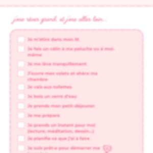 Fiche Routine - Spécial TDAH - Réveil