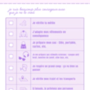 Fiche Routine - Spécial TSA - Sortie