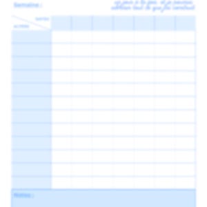 Fiche Suivi de Front - Spécial TDI - Version Sunny