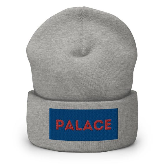 Palace CPFC Crystal Palace Unisex Cuffed Beanie Hat - Etsy