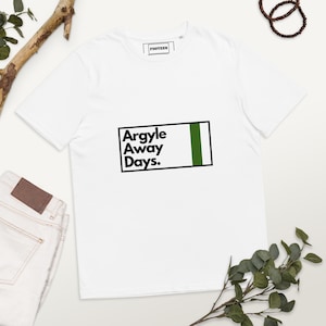 Argyle Away Days Tee Unisex Plymouth Argyle PAFC Football T Shirt