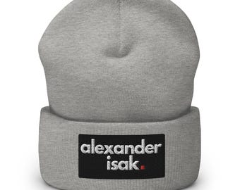 Alexander Isak NUFC Newcastle United Northern Rock Unisex Cuffed Beanie Hat