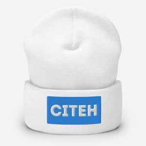 CITEH MCFC Manchester City Unisex Cuffed Beanie Hat