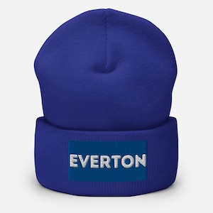 EVERTON Football Club EFC Unisex Cuffed Beanie