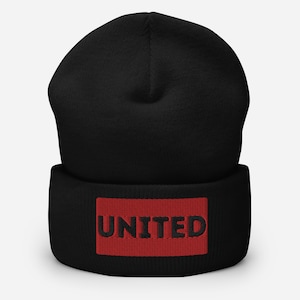 United Manchester United MUFC Unisex Beanie Hat