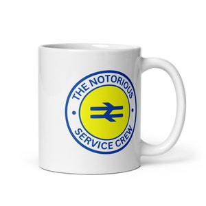 Leeds Service Crew White Ceramic 11 oz Mug Great gift for Leeds United fans