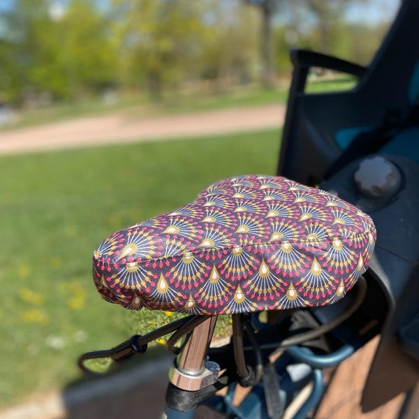 Couvre-selle de vélo imperméable 100% français