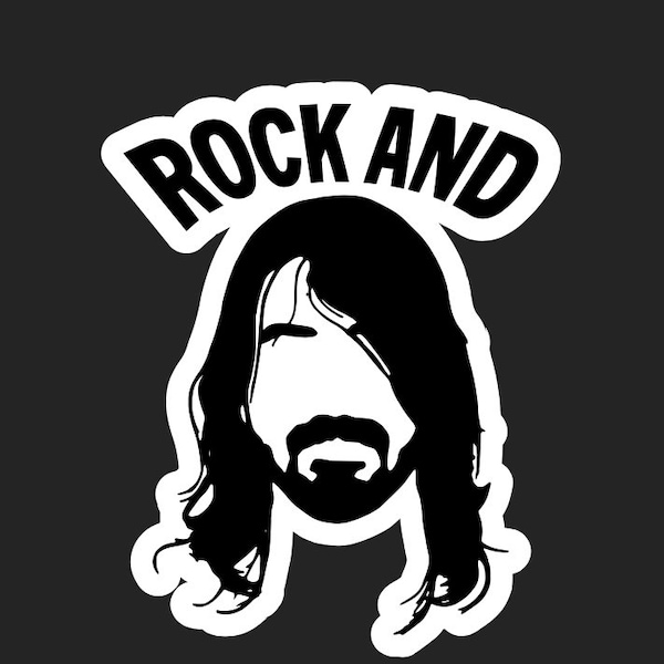 Rock and (Dave) Sticker