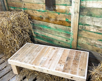 Rustic Low Picnic Table