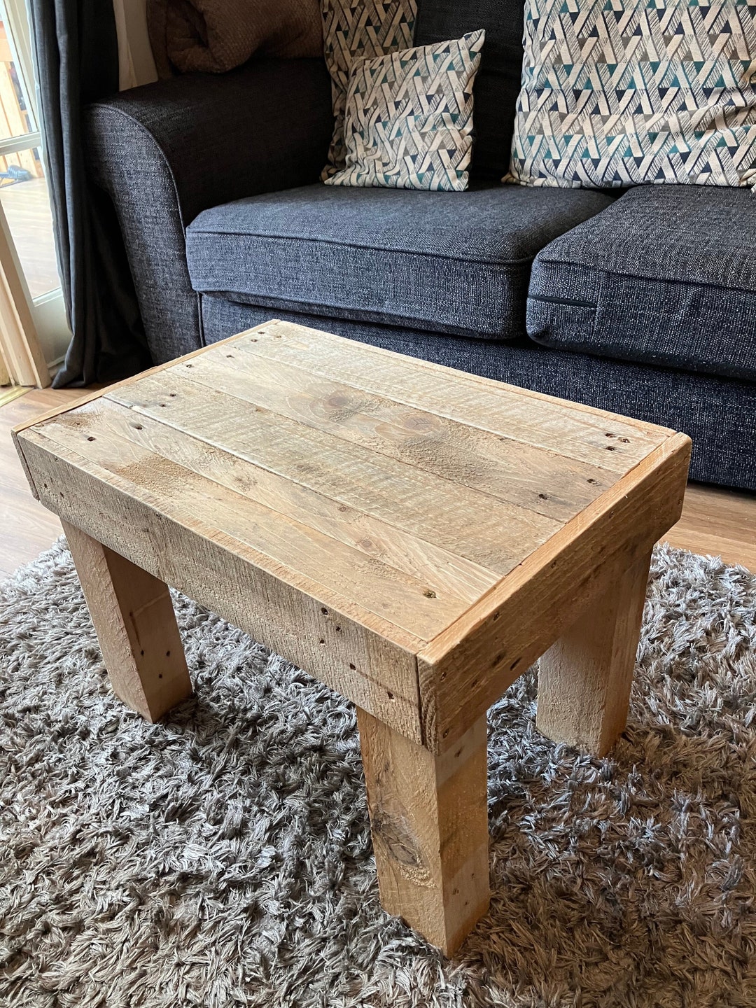 Small Rustic Coffee Table Etsy UK